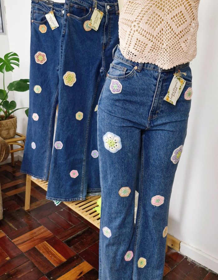 Mellow Floral Jeans